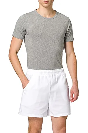 Trigema Herren 615301 Sportshorts, (Weiss 001), 56 (Herstellergröße: XL)