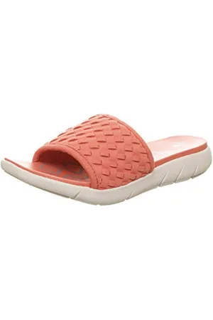 Bearpaw Damen Delphine Pantoletten, Rot (Coral 252)