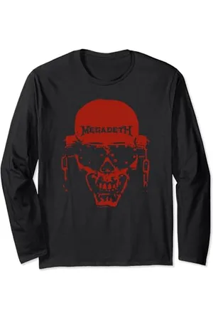 Megadeth Vic Red Head Langarmshirt