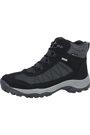 LICO Randers Damen Schneestiefel, schwarz/grau, 41 EU