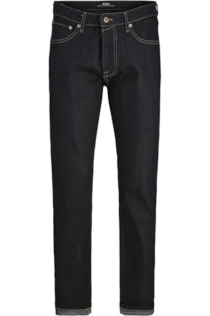 JACK & JONES Male Loose Fit Jeans RDD Chris Royal Selvedge RI 324