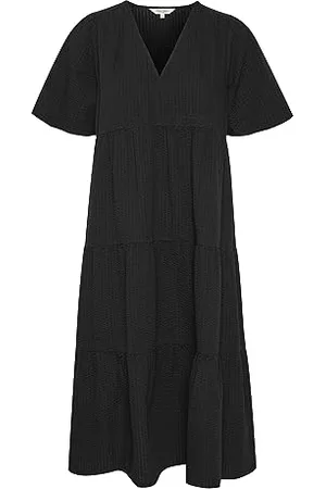 Part Two Damen Pam Dress Lässiges Kleid, Black, 40