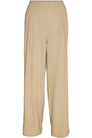 VERO MODA Damen Vmmymilo Hw Wide Pants WVN Ga Hose, , M EU