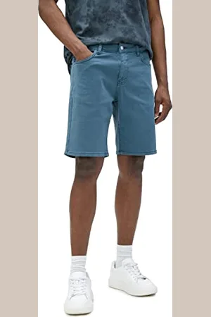 Koton Men Gabardine Bermuda Shorts Pocket Detailed Buttoned Cotton