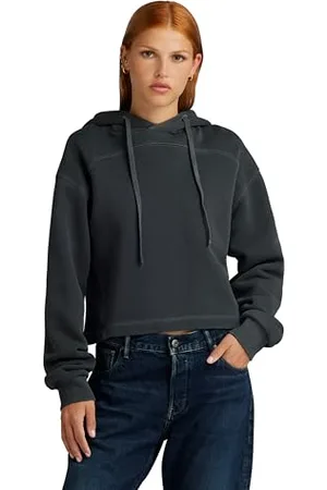 G-Star RAW Damen Overdyed Loose Hooded Sweatshirt, , XL