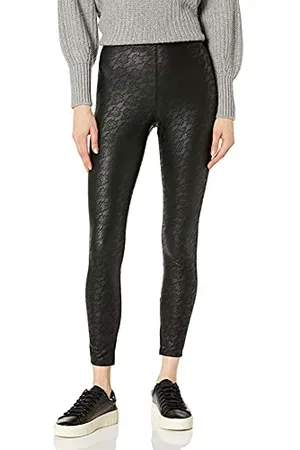 HUE Damen Sleek Effect High Waist Leggings, , Medium