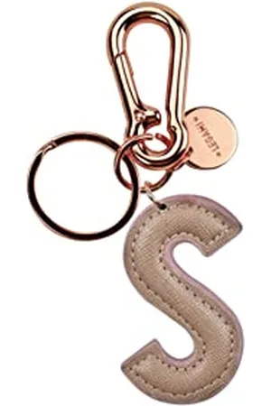 Legami My Initial Schlüsselanhänger (Pink) Roségold, Key Chain Unisex Erwachsene, Einheitsgröße, Pink, Taglia unica
