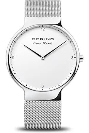 Bering Herren Uhr Quarz Movement - Max René Collection mit Edelstahl und Saphirglas 15540-004 - 5 ATM