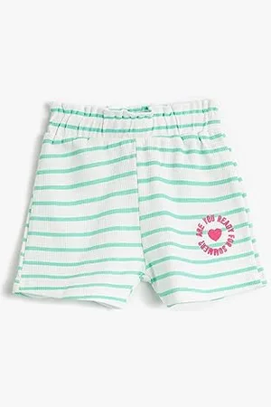 Koton Babyboy Shorts Elastic Waistband Printed Detail Cotton