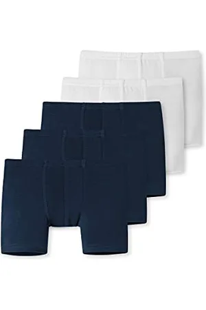 Schiesser Jungen 5 Pack Boxershort Unterhosen - 95/5 Organic Bio Baumwolle Größe 92 Bis 140 Unterwäsche, , 98 EU