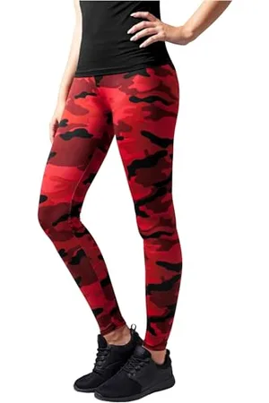 Urban classics Damen Ladies Camo Leggings, , L