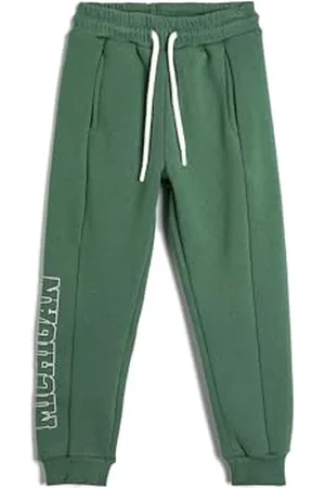 Koton Boys Jogger Sweatpants Pocket Detail Drawstring Brushed Interior