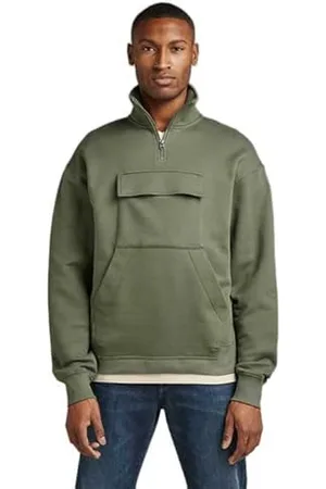 G-Star RAW Herren Double Pocket Loose Sweatshirt, , M