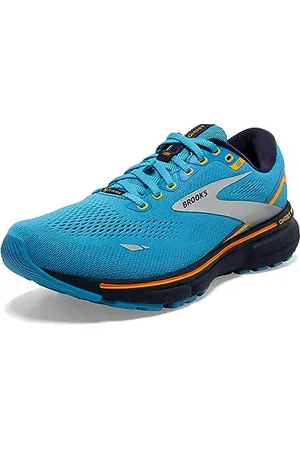 Brooks Herren Ghost 15 GTX Sneaker, Blue/Peacoat/Orange, 40 EU