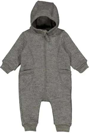 Müsli By Green Cotton Baby Girls Wool Boiled Suit Fleece Jacket, , 68/74