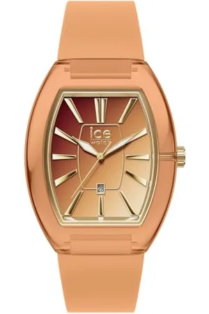 Ice-Watch Ice boliday Dome Peach Cherry Sunset - Damenuhr mit Silikonarmband - 024036 (Small)