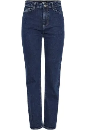 Pieces® Pckelly Mw Straight Jeans Db502 Noos