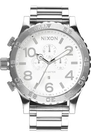 Nixon Herren Analog Japanisches Quarzwerk Uhr mit Edelstahl Armband A1389-488-00