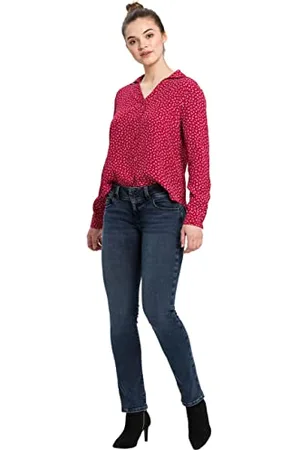 Cross Jeans Damen Loie Jeans, , Normal