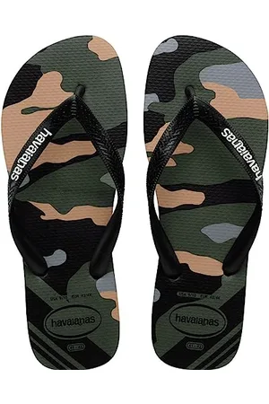 Havaianas Top Camu, Bequeme, Robuste und Leichte Badelatschen im Tarndesign für Männer