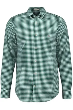 GANT Herren REG POPLIN Gingham Shirt Hemd, , M