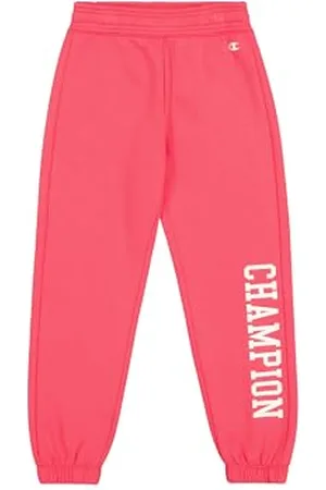 Champion Mädchen Legacy Graphic Shop G (405027) -Ultra-Light Soft Compact Powerblend Fleece Elastic Cuff Trainingshose, , 5-6 Years