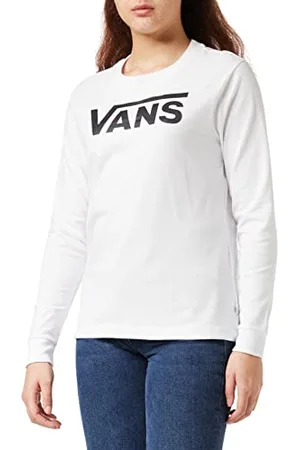 Vans Damen Flying V Classic Ls Bf Langarmshirt, , 34 (Herstellergröße: Small)