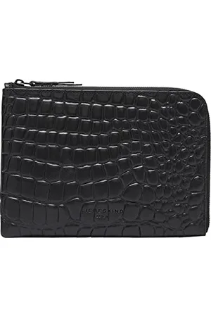 liebeskind Berlin Damen Pb Croco Ipad Laptop/Tablet Case, Schwarz, Onesize HxBxT 26cm X 36cm X 1cm EU