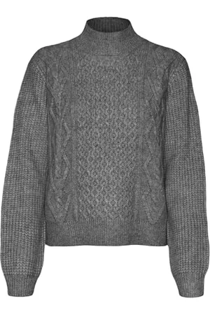 VERO MODA VMUNIVERSE LS Highneck Pullover GA BF