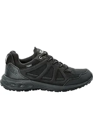 Jack Wolfskin Damen Woodland 2 Texapore Low W Wanderschuh, Black, 40.5 EU