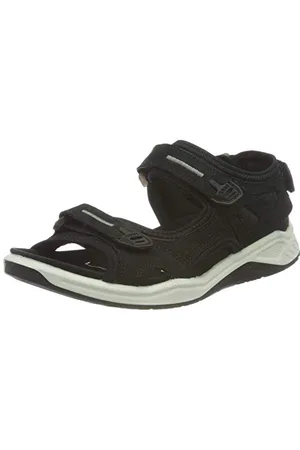 Ecco X-trinsic Flat Sandal, (Black), 26 EU