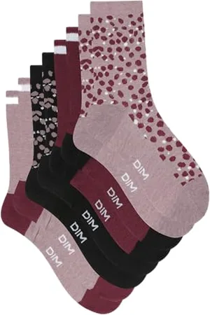 Dim Socken Eco Style Baumwolle Damen x4, , One Size