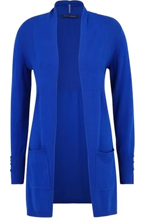 Betty Barclay Damen Longstrickjacke mit Rippenstruktur Adria,40