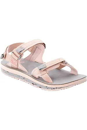 Jack Wolfskin Damen Outfresh Deluxe W Sandale, Rose/Grey, 38 EU