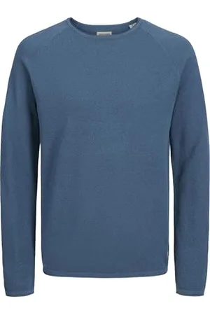 JACK & JONES Male Strickpullover Einfarbig Strickpullover