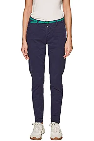 ESPRIT Damen Chino_999CC1B802 Hose, , 34W / 32L