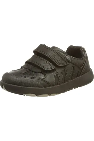 Clarks Jungen Mädchen Rex Stride T Sneaker, , 24 EU