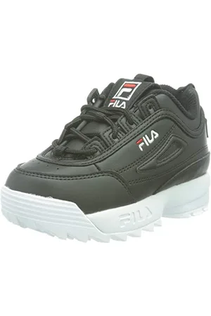 Fila Unisex-Kinde Disruptor kids Sneaker, Black, 31 EU