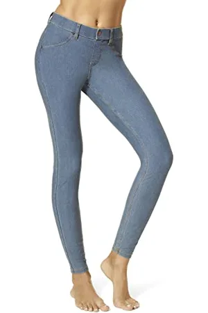 HUE Damen Essential Denim Leggings, , 3X