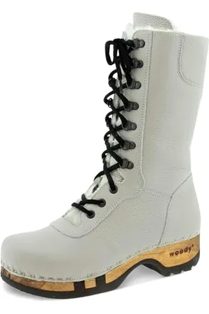 Woody Damen Rosanna Clog Stiefel, , 36 EU