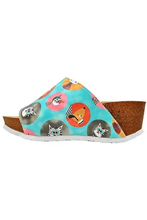 Dogo Damen Alba Slide-Sandale, Multicolore, 41 EU