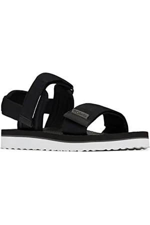 Columbia Via Sandal Sandalen für Damen, Schwarz (Black x White), 38 EU