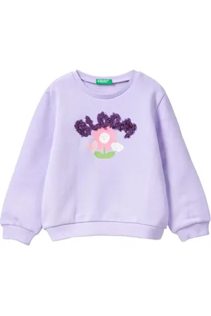 Benetton Mädchen und Mädchen Trikot G/C M/L 3J68G10E3 Sweatshirt, , XXS