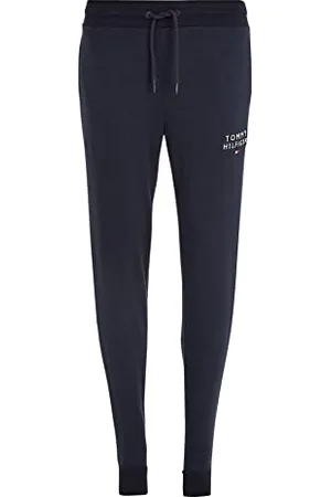 Tommy Hilfiger Damen Jogginghose Sweatpants Lang, Blau (Desert Sky), XL