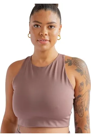 GIRLFRIEND COLLECTIVE Sports Bra, Women’s Sports Bra/Tank top, Racerback, Without Underwire and Padding, Perfect for, Running, Training, Jogging, Sizes XXS-6XL