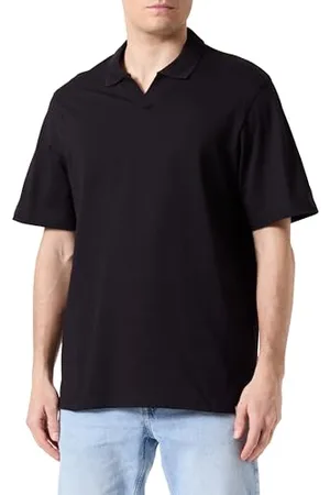 JACK & JONES Herren Jcocollective Label Polo Ss Poloshirt, , L