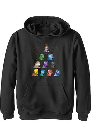 Marvel Jungen The Eternals Silhouette Heads Hoodie, , S