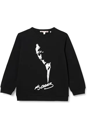 Koton Boys Atatürk Printed Sweatshirt Long Sleeve Crew Neck Brushed Interior Wool Blend