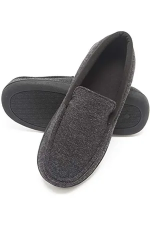 Hanes Herren Moccasin Hausschuh, , Small