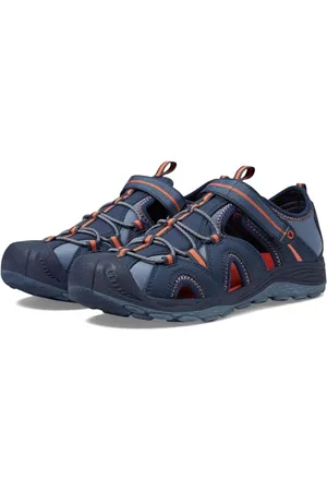 Merrell Hydro 2 Fischersandale, Navy/ORANGE, 32 EU
